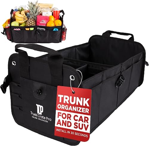 Standard Black SUV Trunk Organizer