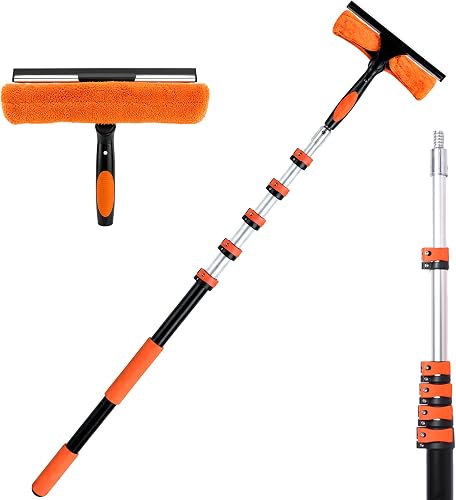 Best telescoping squeegees for second-story windows