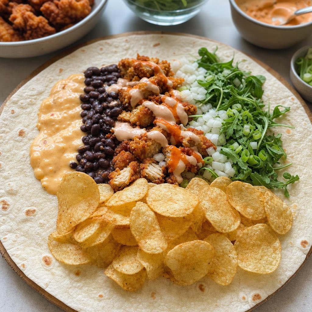 Cooking Antique Taco Fried Chicken Burrito Dupe