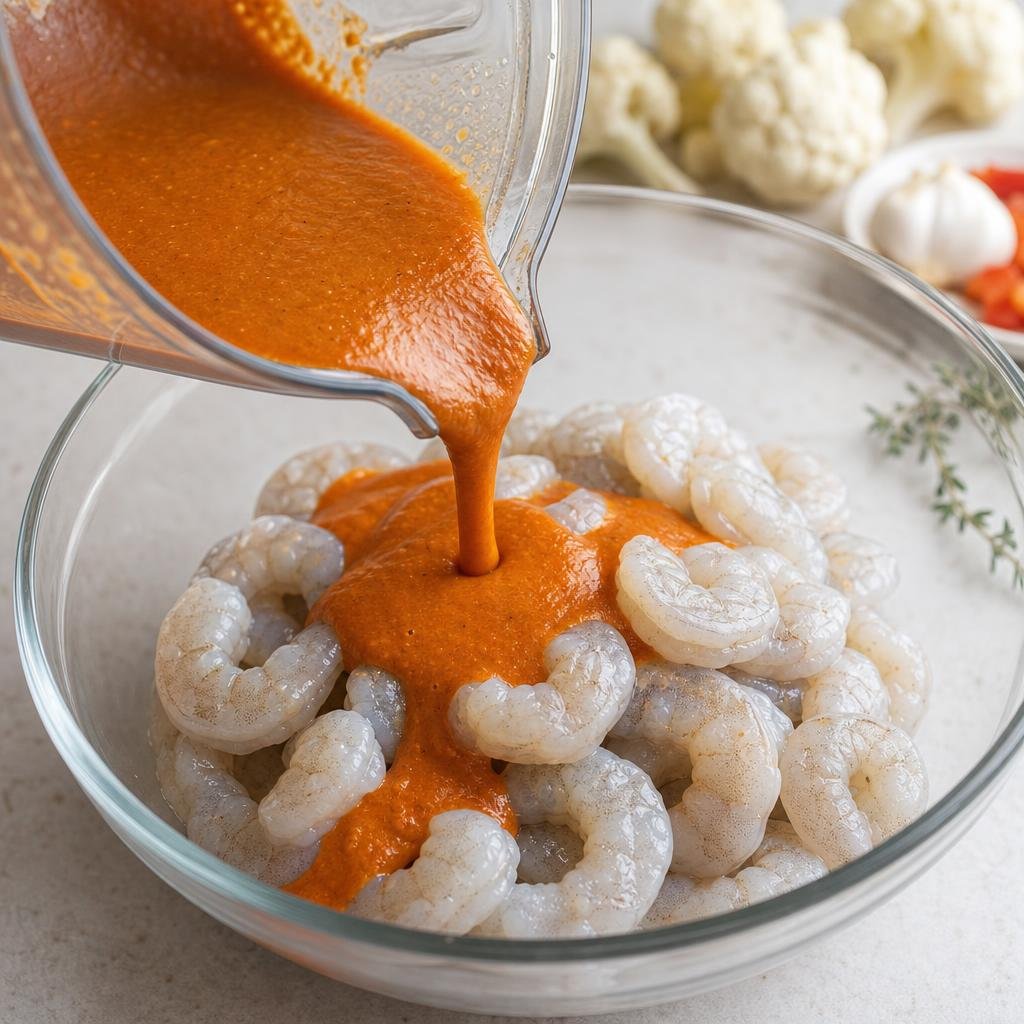 Prep for Antique Taco Garlic Shrimp Tacos