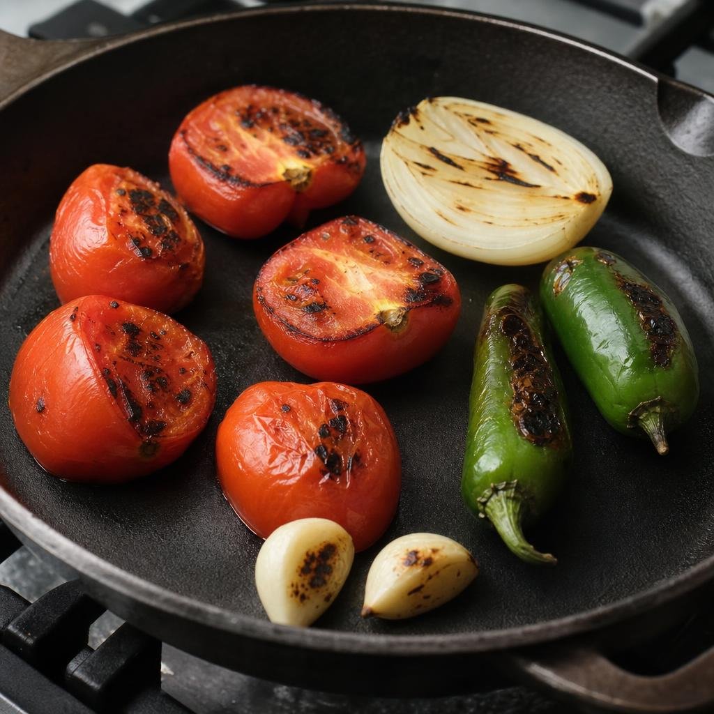 Prep for Antique Taco House Salsa Dupe