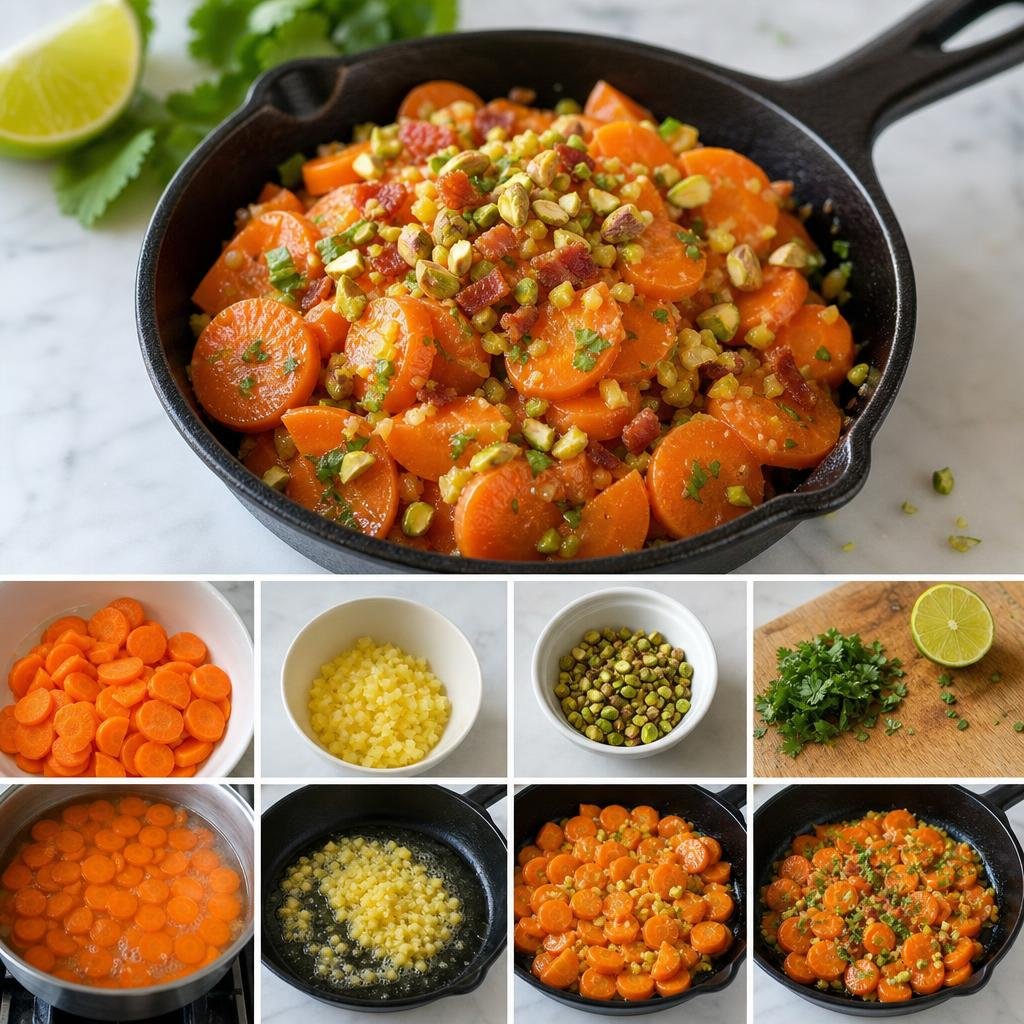Prep for Sunny Little Carrot Skillet