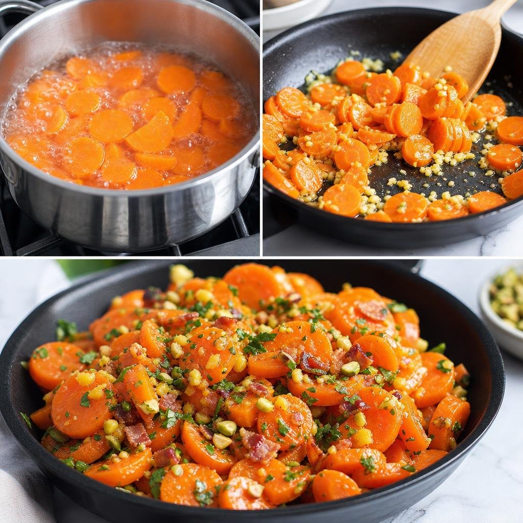 Cooking Sunny Little Carrot Skillet