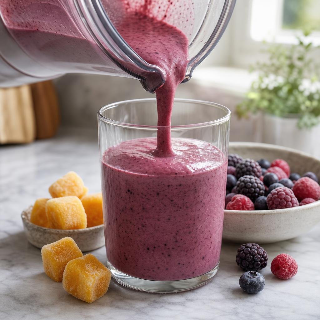 Cooking Clara's Everyday Berry Smoothie