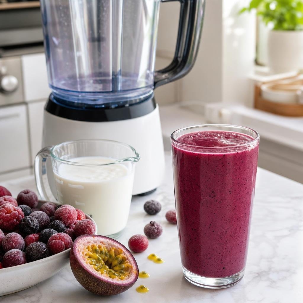 Prep for Clara's Everyday Cherry Berry Smoothie