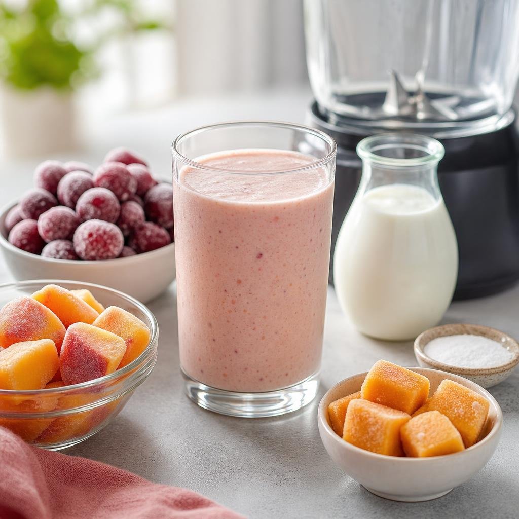 Prep for Clara's Everyday Stone Fruit Smoothie