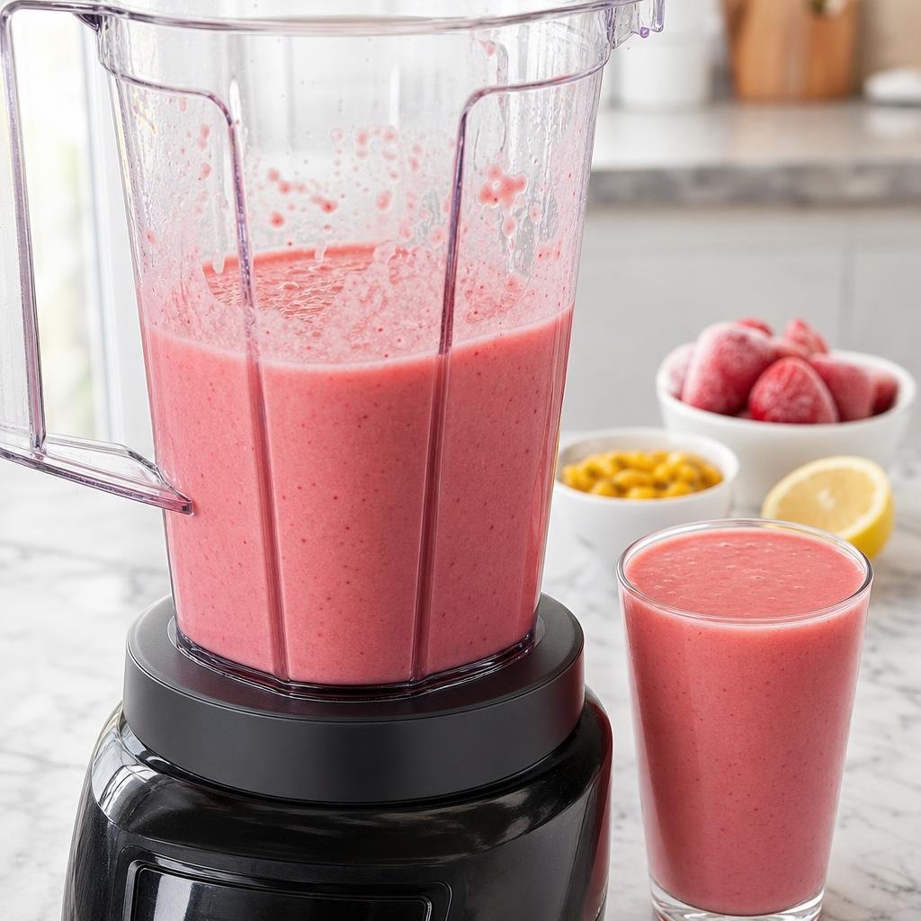 Cooking Clara's Everyday Strawberry Smoothie