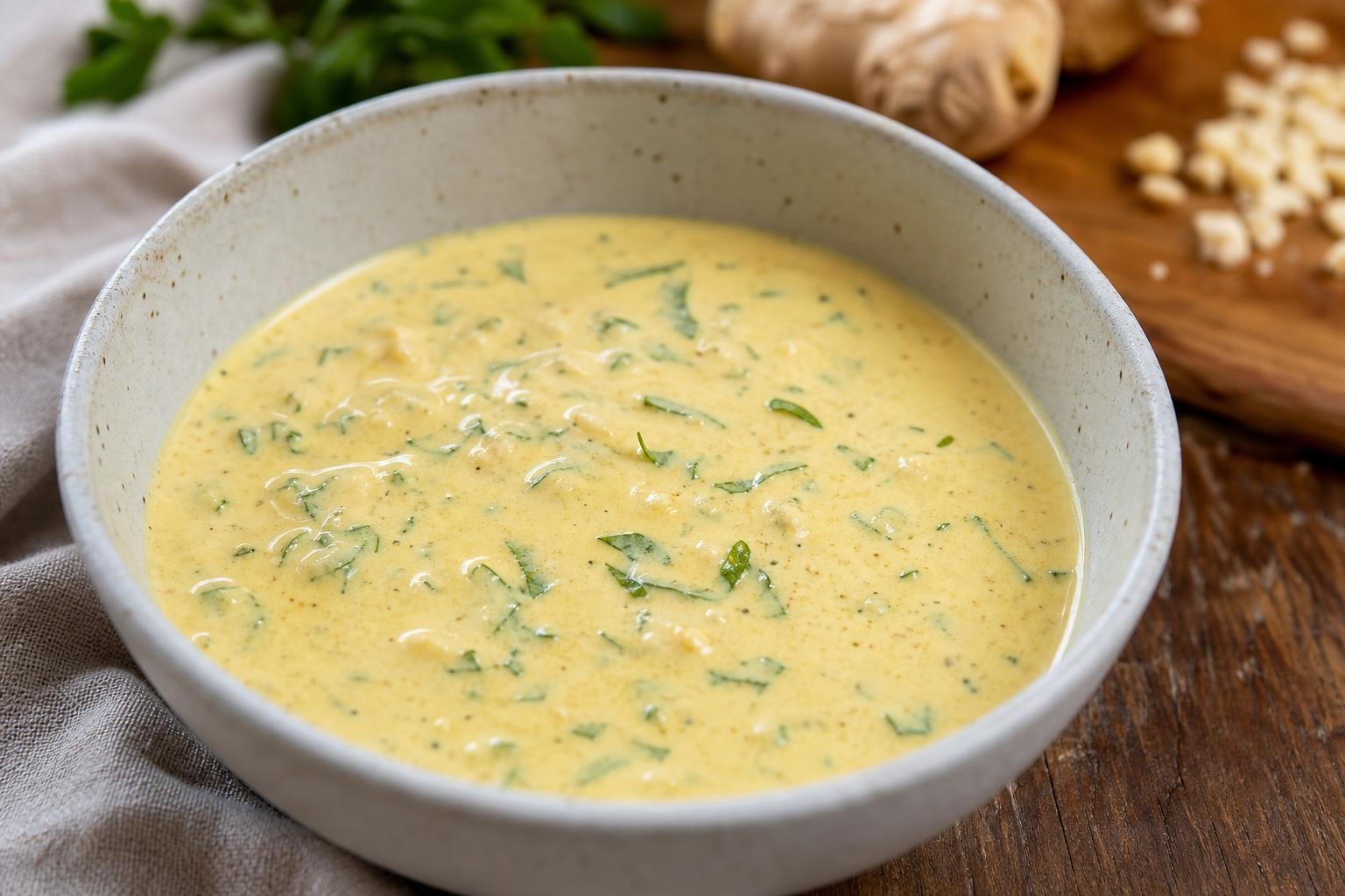 Creamy Curry Yogurt Sauce