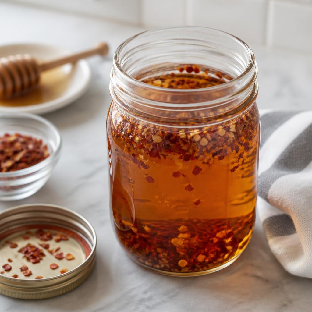 Cooking Dried Chile Hot Honey