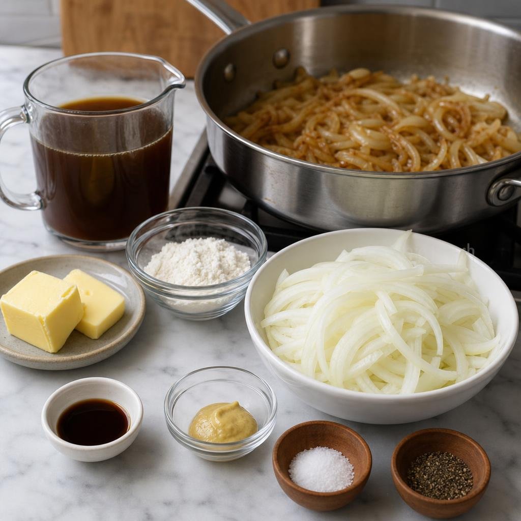 Prep for Easy Onion Gravy
