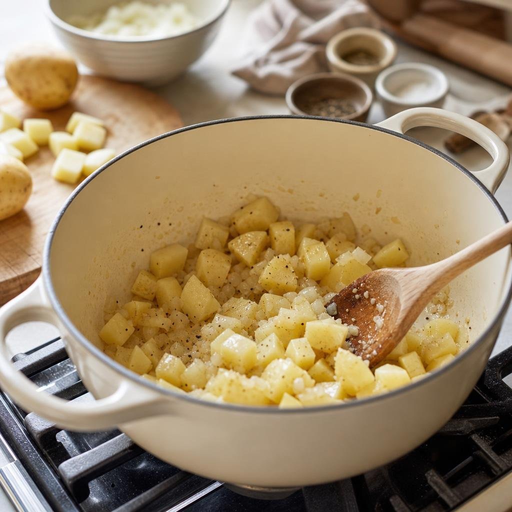 Prep for Herbie's "Bowtie it All Together" Feel-Better Soup