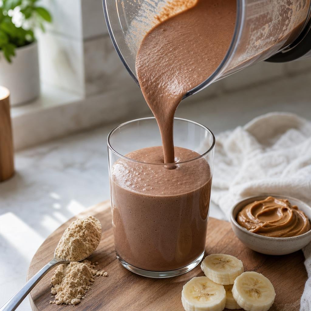 Cooking Herbie's Everyday Peanut Butter Chocolate Smoothie