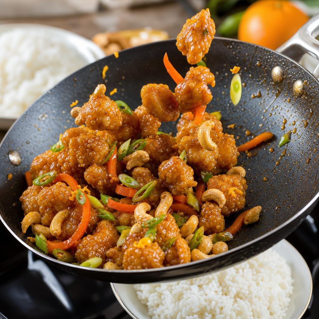 Cooking Herbie's Panda Express Orange Chicken