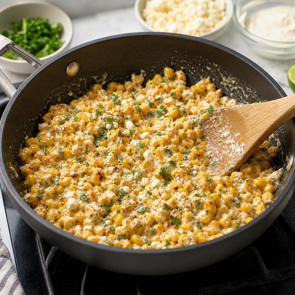 Cooking Herbie's Street Corn
