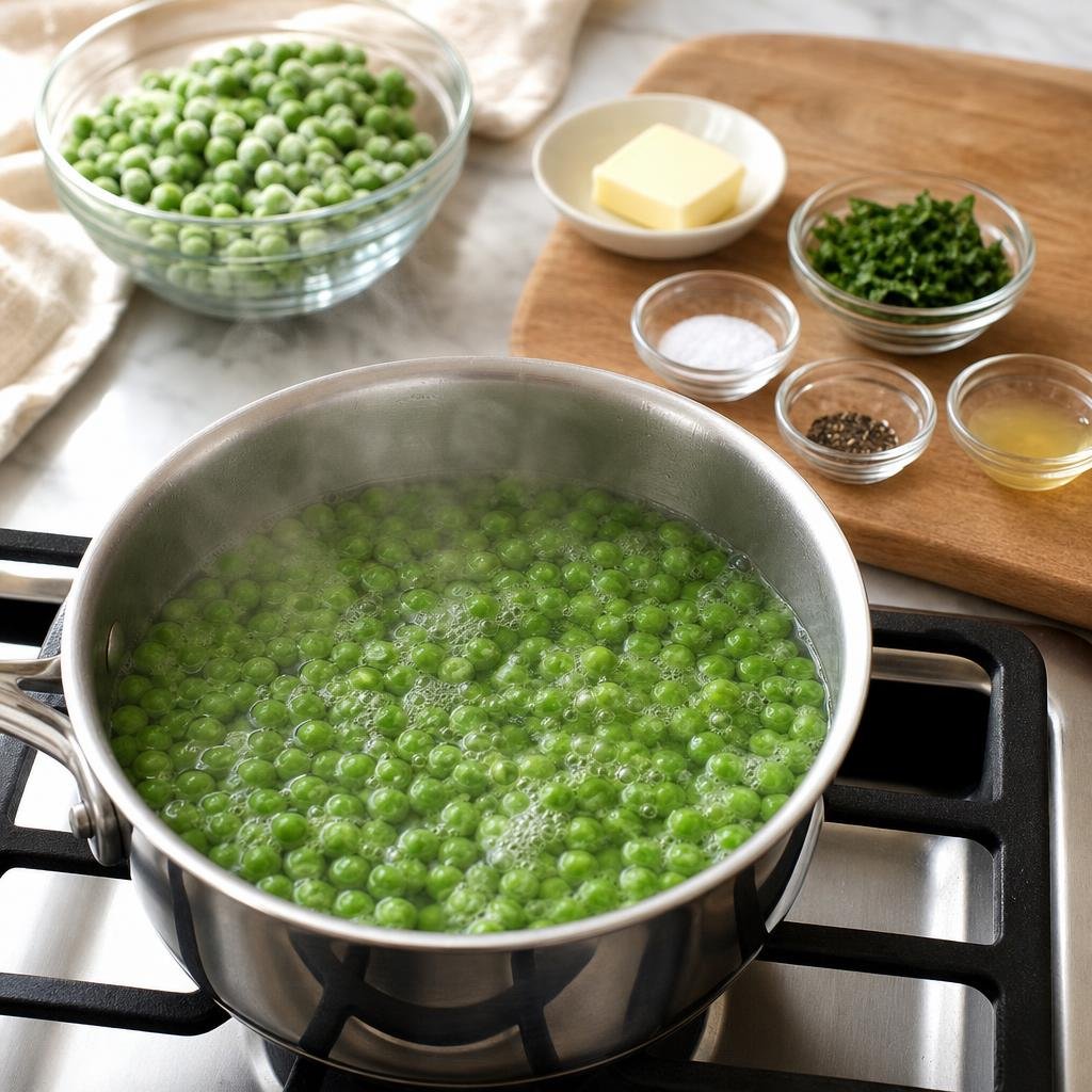 Prep for Minty Mushy Peas