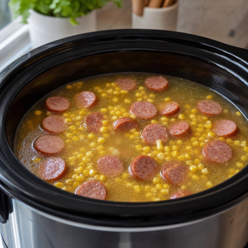 Prep for Mimi's Kielbasa Soup