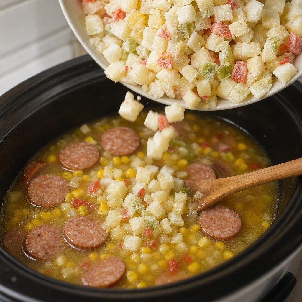Cooking Mimi's Kielbasa Soup