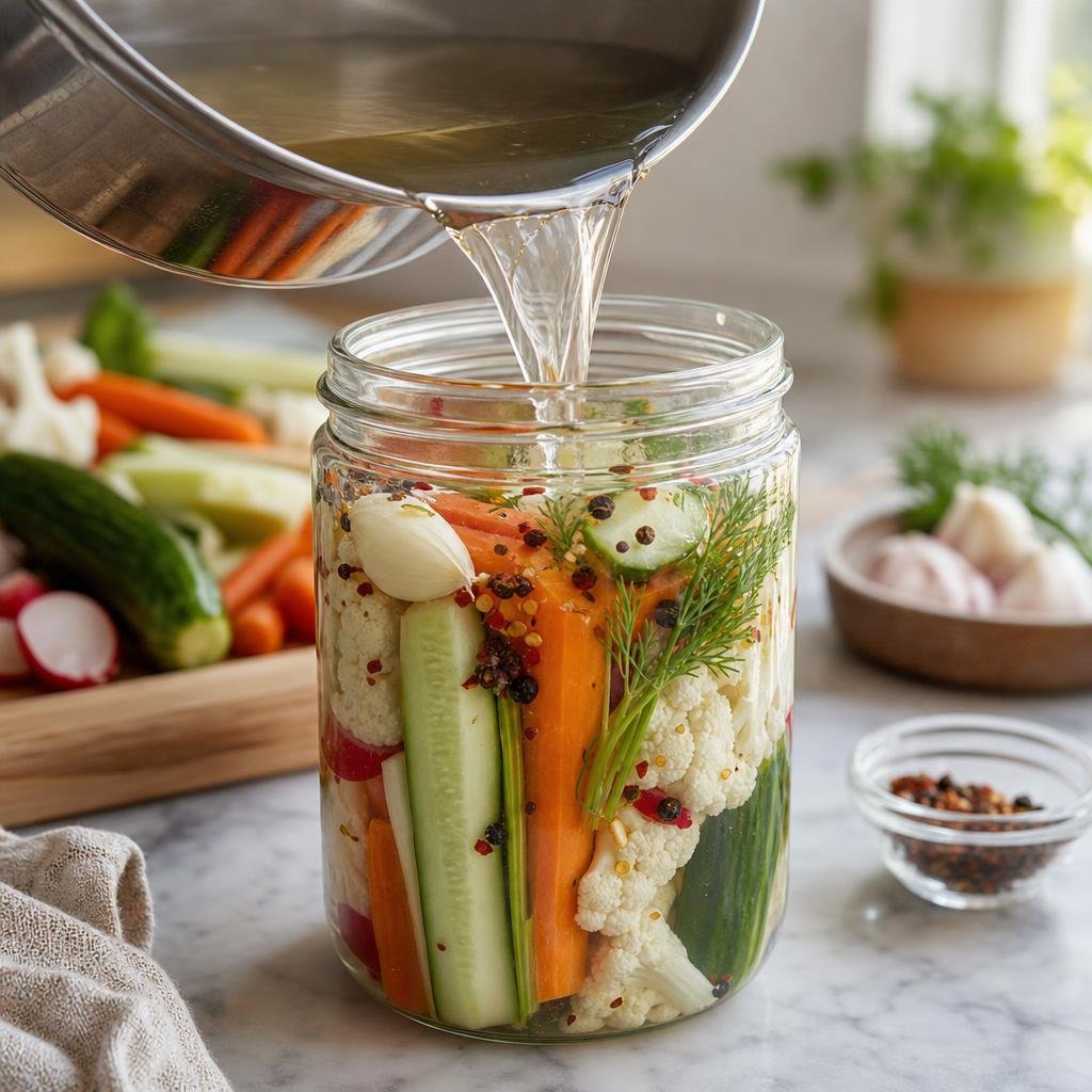 Cooking Quick Pickle Brine
