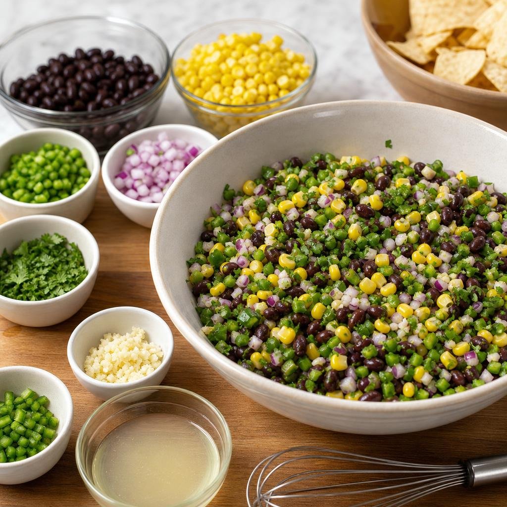 Prep for Terrel's Cowboy Caviar