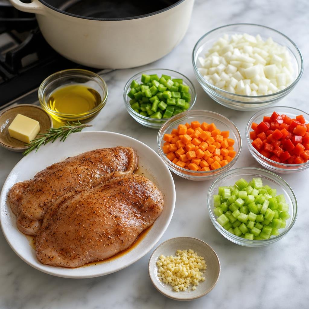 Prep for Ultimate One-Pot Tortilla Soup